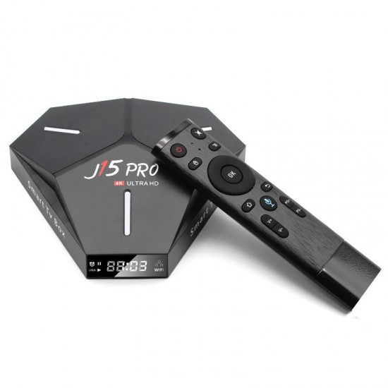 J15 Pro RK3328 4G RAM 32G ROM 5G Dual WIFI Android 9.0 4K HDR 3D TV Box With IR Remote Control Smart Network player J15 Pro RK3328 4G RAM 32G ROM 5G Dual WIFI Android 9.0 4K HDR 3D TV Box With IR Remote Control Smart Network player