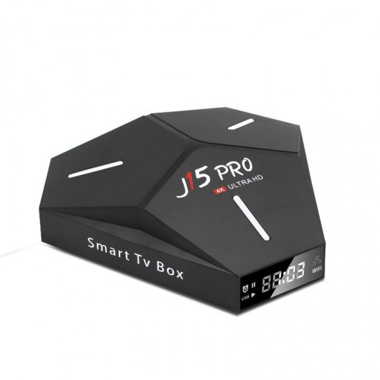 J15 Pro RK3328 4G RAM 32G ROM 5G Dual WIFI Android 9.0 4K HDR 3D TV Box With IR Remote Control Smart Network player J15 Pro RK3328 4G RAM 32G ROM 5G Dual WIFI Android 9.0 4K HDR 3D TV Box With IR Remote Control Smart Network player