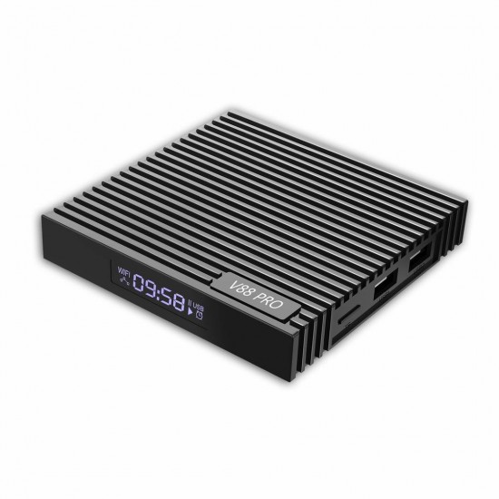 V88 PRO Rockchip 3228A DDRIII 1GB EMMC 8GB 5G WIFI Android 9.0 2K VP9 H.265 Smart Internet TV Box Multimedia Player V88 PRO Rockchip 3228A DDRIII 1GB EMMC 8GB 5G WIFI Android 9.0 2K VP9 H.265 Smart Internet TV Box Multimedia Player