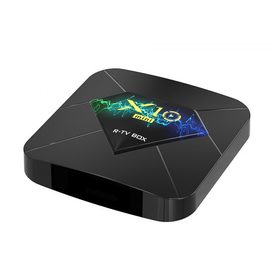 X10 Mini H313 DDR3 1GB RAM eMMC 8GB ROM 2.4G Wifi bluetooth 4.1 Android 10.0 4K TV Box Support VP9 H.265 4K@60fps