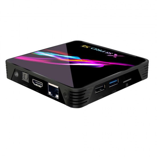 X88 PRO X3 Amlogic S905X3 4GB RAM 128GB ROM 5G WIFI bluetooth 4.1 8K Android 9.0 TV Box