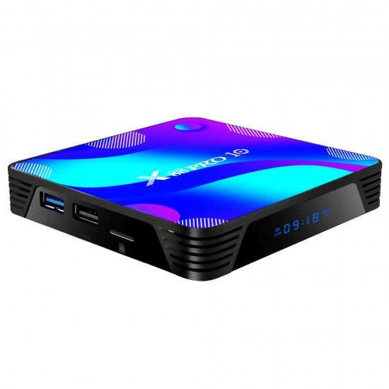 X88 Pro 10 RK3318 Quad-Core 4GB RAM 32GB ROM 5G WIFI bluetooth 4.0 Android 10.0 4K TV Box H.265 VP9 for Netflix Youtube Facebook