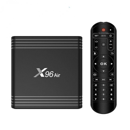X96 Air Amlogic S905X3 4GB RAM 64GB ROM 2.4G 5G WIFI bluetooth 4.1 Android 9.0 4K 8K TV Box