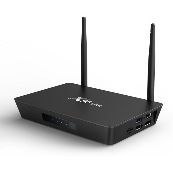 X96 Link Amlogic S905W 2GB RAM 16GB ROM 5G WIFI bluetooth 4.0 Android 7.1 4K Router TV Box
