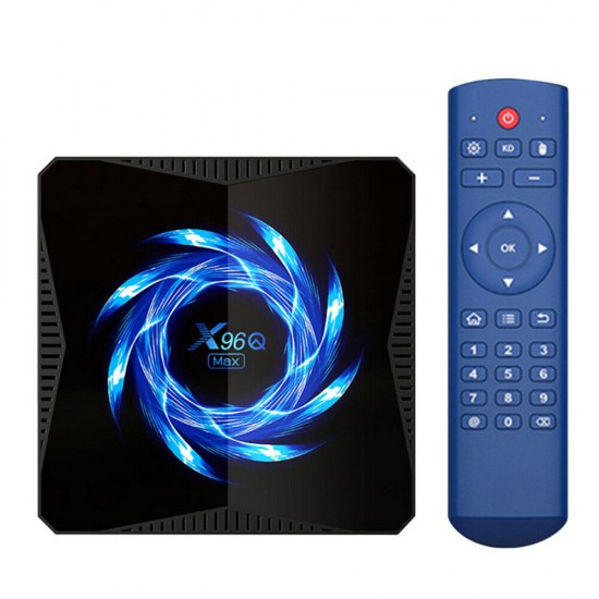 X96Q MAX H616 Mali-G31 MP2 4GB RAM 64GB ROM 5GHz WIFI bluetooth 4.1 Android 10.0 4K@60fps Smart TV Box Streaming Media Player