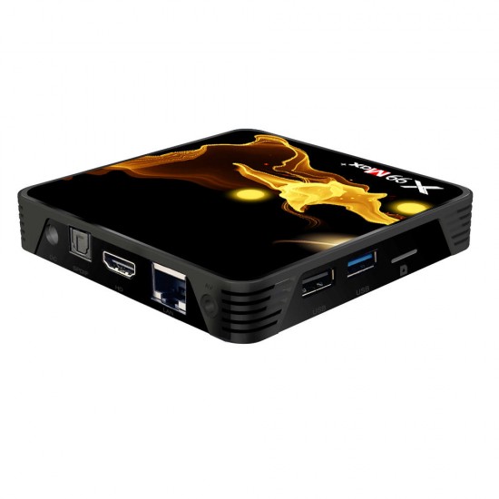 X99 Max Plus Amlogic S905X3 4GB RAM 32GB ROM 1000M LAN 5G WIFI bluetooth 4.1 Android 9.0 4K 8K TV Box