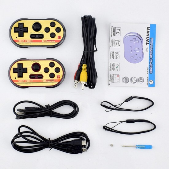 FC 8 Bit Built-in 260 Classic Games Mini TV Game Console Handheld Game Players Support TV Output