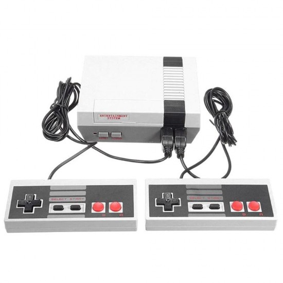 NES-620 Retro Classic Mini Action Game Console with Built-in 620 Games and 2 NES Classic Gamepads