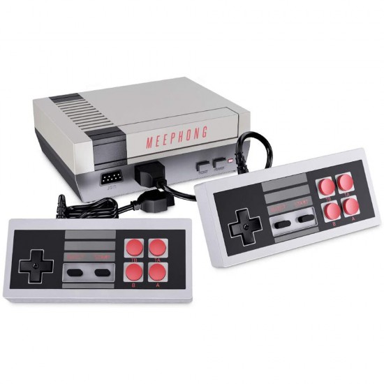 NES-620 Retro Classic Mini Action Game Console with Built-in 620 Games and 2 NES Classic Gamepads