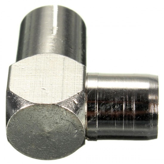90 Degree Right Aerial Angled TV Cable Connector Male Coax Plug 90 Degree Right Aerial Angled TV Cable Connector Male Coax Plug