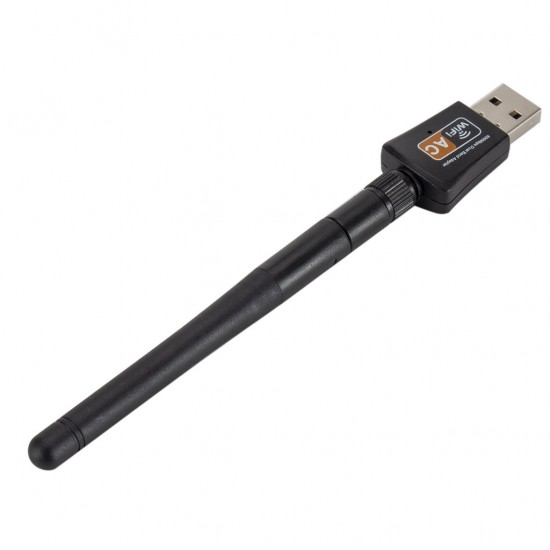 AC 600M-2DB Dual-Band Wireless Network Card USB Wireless Network Card Receiver Laptop Desktop Portable WIFI AC 600M-2DB Dual-Band Wireless Network Card USB Wireless Network Card Receiver Laptop Desktop Portable WIFI