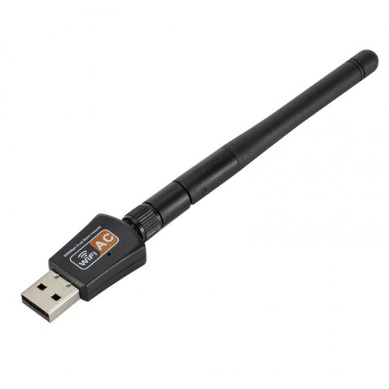AC 600M-2DB Dual-Band Wireless Network Card USB Wireless Network Card Receiver Laptop Desktop Portable WIFI AC 600M-2DB Dual-Band Wireless Network Card USB Wireless Network Card Receiver Laptop Desktop Portable WIFI
