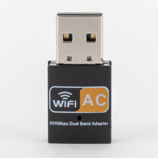 AC600M Dual Band USB Wireless Network Card 5G 2.4G External 8811 Chip Mini WIFI Receiver Adapter