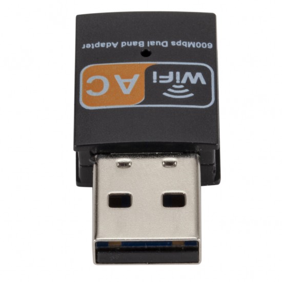 AC600M Dual Band USB Wireless Network Card 5G 2.4G External 8811 Chip Mini WIFI Receiver Adapter AC600M Dual Band USB Wireless Network Card 5G 2.4G External 8811 Chip Mini WIFI Receiver Adapter