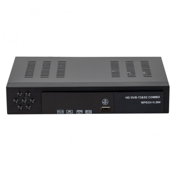 DVB-T2 DVB-S2 Combo Digital Full HD Satellite Receiver Support Dolby IPTV PVR YouTube Set Top Box Signal Receiver with WIFI DVB-T2 DVB-S2 Combo Digital Full HD Satellite Receiver Support Dolby IPTV PVR YouTube Set Top Box Signal Receiver with WIFI