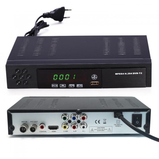 DVBT2-8902 DVT-T2 1080P HD TV Signal Receiver Set Top Box