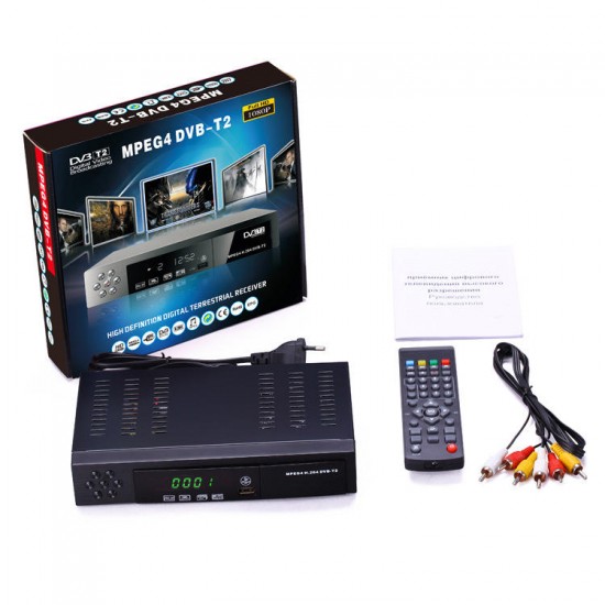 DVBT2-8902 DVT-T2 1080P HD TV Signal Receiver Set Top Box