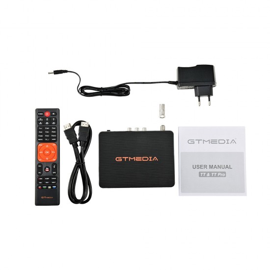 TT PRO DVB-T DVB-T2 DVB-C 1080P HD Digital Terrestrial Broadcasting TV Set-top Box MPEG4 H.265 Decoder Receptor