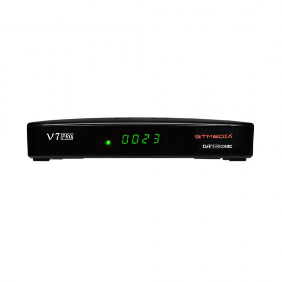 V7 PRO Combo DVB-T2 DVB-S2 Satellite Receiver H.265 1080P HD USB Wifi PowerVu Biss Key Cline Youtube PowerVu DRE TV Signal Receiver