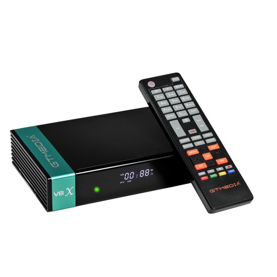 V8X DVB-S/S2/S2X 1080P HD Satellite TV Signal Receiver Set-top Box H.265 Built-in 2.4G WIFI Support IPTV Online Movie