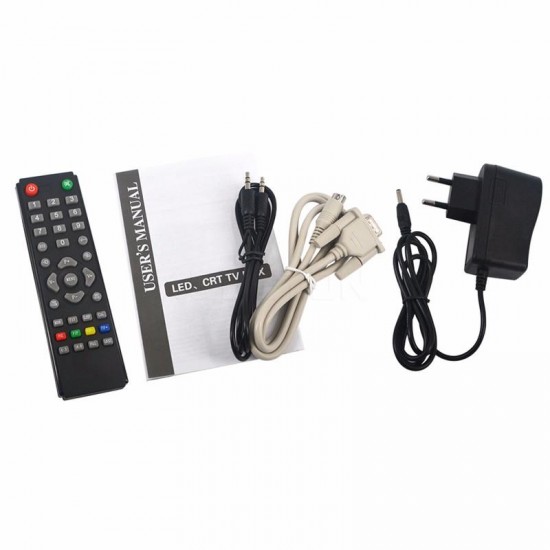 HD 1080P External LCD CRT VGA External TV Tuner PC BOX Tuner Receiver Set Top Box