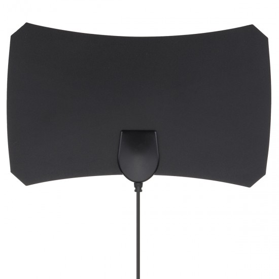 Indoor Digital HDTV TV Antenna Aerial Amplified 75 Mile Range VHF UHF