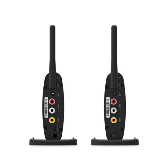 PAT-225 2.4GHz Wireless AV Sender IR Remote Audio Video Transmitter Receiver 100 Meter Transmission Distance