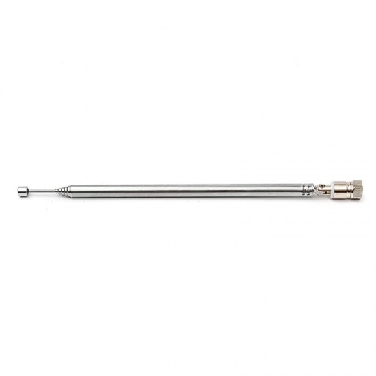 Replacement F Connector Telescopic Aerial Antenna TV Radio DAB AM FM 7 Section Replacement F Connector Telescopic Aerial Antenna TV Radio DAB AM FM 7 Section