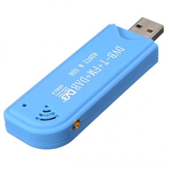 USB 2.0 Digital DVB-T SDR DAB FM HDTV TV Tuner Receiver Stick For Windows XP