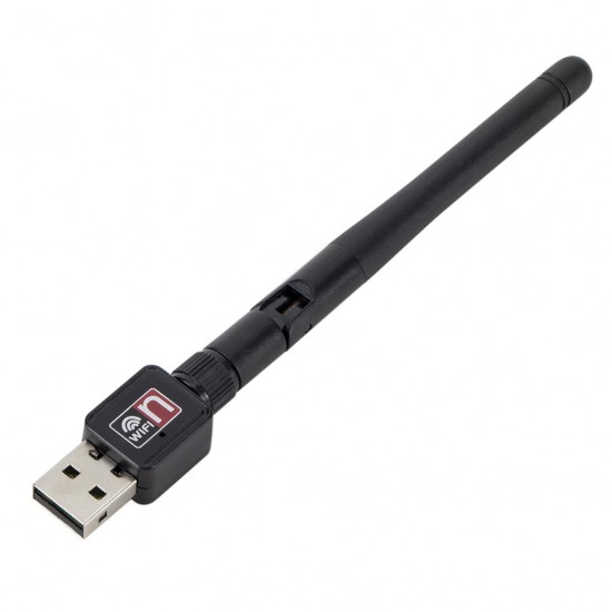 USB Wireless Network Card 150M with Antenna Detachable 2DB Desktop Notebook External AP Receiver USB Wireless Network Card 150M with Antenna Detachable 2DB Desktop Notebook External AP Receiver