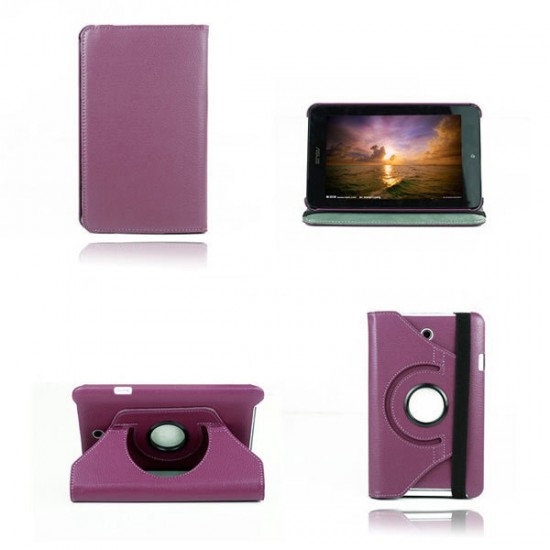 360 Degree Rotating PU Stand Leather Case For Ausu ME173x Tablet 360 Degree Rotating PU Stand Leather Case For Ausu ME173x Tablet