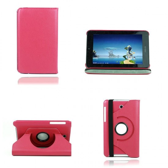 360 Degree Rotating PU Stand Leather Case For Ausu ME173x Tablet 360 Degree Rotating PU Stand Leather Case For Ausu ME173x Tablet