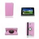 360 Degree Rotating PU Stand Leather Case For Ausu ME173x Tablet 360 Degree Rotating PU Stand Leather Case For Ausu ME173x Tablet