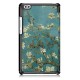 Apricot Blossom Tri Fold Case Cover For 8 Inch Honor Waterplay HDL-W09 Tablet Apricot Blossom Tri Fold Case Cover For 8 Inch Honor Waterplay HDL-W09 Tablet