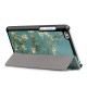Apricot Blossom Tri Fold Case Cover For 8 Inch Honor Waterplay HDL-W09 Tablet Apricot Blossom Tri Fold Case Cover For 8 Inch Honor Waterplay HDL-W09 Tablet