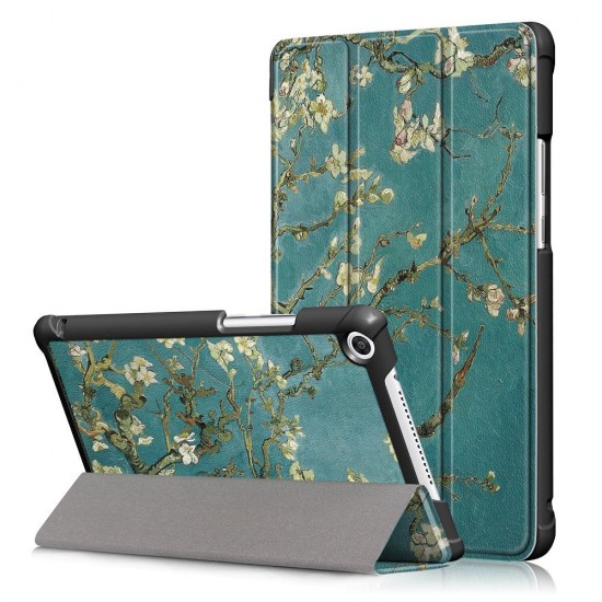 Apricot Blossom Tri Fold Case Cover for 8 Inch Honor 5 8 Inch Tablet Apricot Blossom Tri Fold Case Cover for 8 Inch Honor 5 8 Inch Tablet
