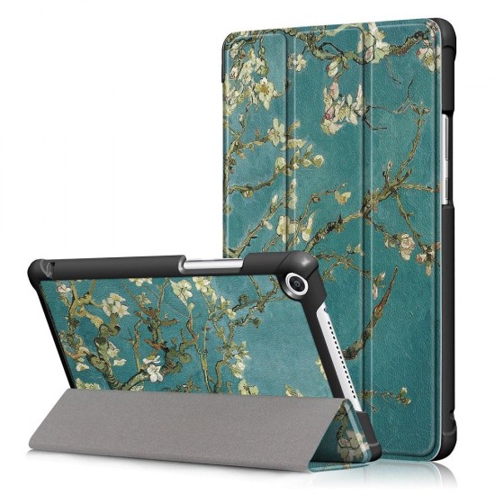 Apricot Blossom Tri Fold Case Cover for 8 Inch Honor 5 8 Inch Tablet