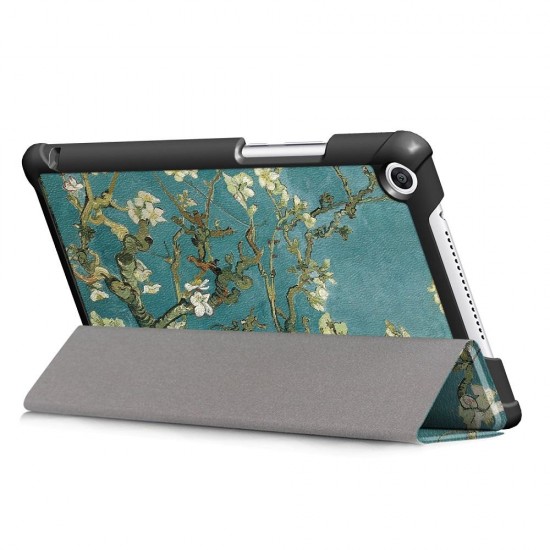 Apricot Blossom Tri Fold Case Cover for 8 Inch Honor 5 8 Inch Tablet Apricot Blossom Tri Fold Case Cover for 8 Inch Honor 5 8 Inch Tablet