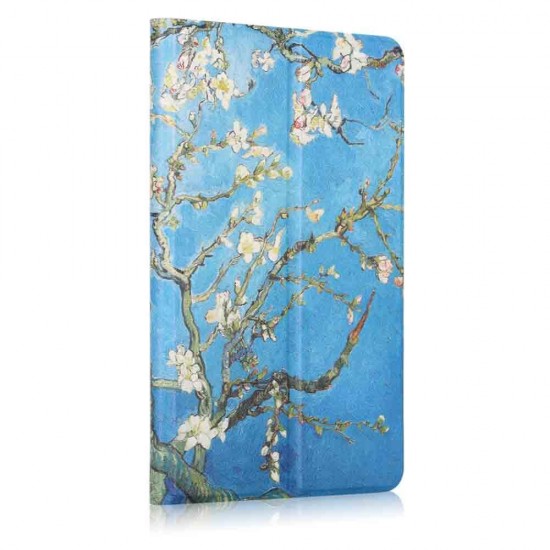 Apricot Flower Painting Tablet Case for 8 Inch Mipad 4