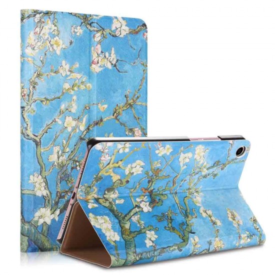 Apricot Flower Painting Tablet Case for 8 Inch Mipad 4