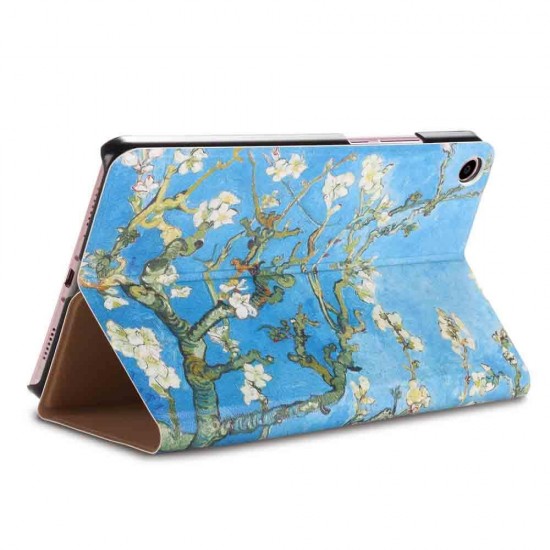 Apricot Flower Painting Tablet Case for 8 Inch Mipad 4