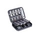 PBSM-B Double Layer Digital Accessories Storage Bag USB Charger Cable Tablet Organizer Bag PBSM-B Double Layer Digital Accessories Storage Bag USB Charger Cable Tablet Organizer Bag