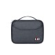 PBSM-B Double Layer Digital Accessories Storage Bag USB Charger Cable Tablet Organizer Bag
