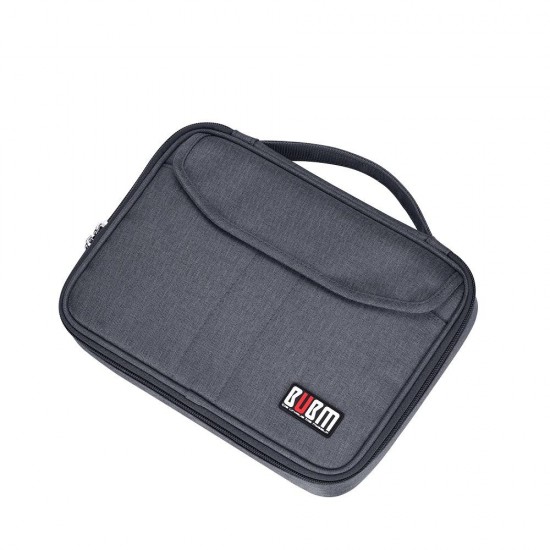 PBSM-B Double Layer Digital Accessories Storage Bag USB Charger Cable Tablet Organizer Bag PBSM-B Double Layer Digital Accessories Storage Bag USB Charger Cable Tablet Organizer Bag