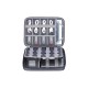 PBSM-B Double Layer Digital Accessories Storage Bag USB Charger Cable Tablet Organizer Bag PBSM-B Double Layer Digital Accessories Storage Bag USB Charger Cable Tablet Organizer Bag