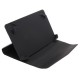 Black Universal Purity With Folding Stand Case For 7 Inch Tablet