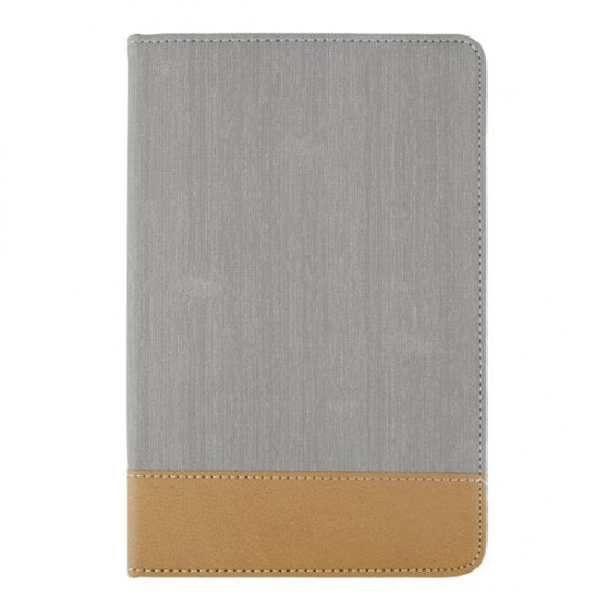 Book Design Stripe Folio PU Leather Case Cover For Mipad 2