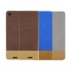 Book Design Stripe Folio PU Leather Case Cover For Mipad 2