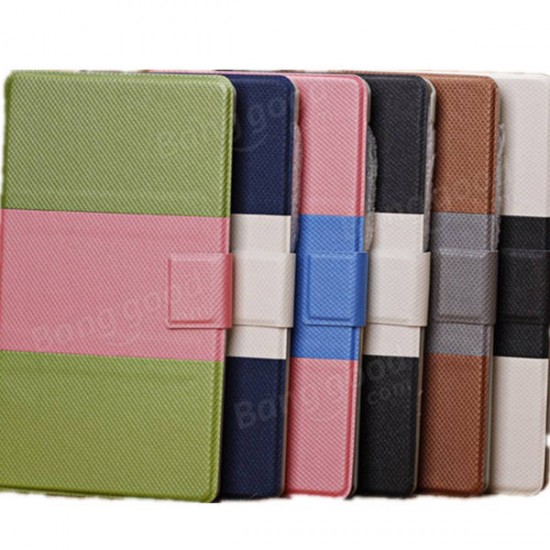 Contrast Color PU Leather Case With Card Holder For Google Nexus 7 2nd Contrast Color PU Leather Case With Card Holder For Google Nexus 7 2nd