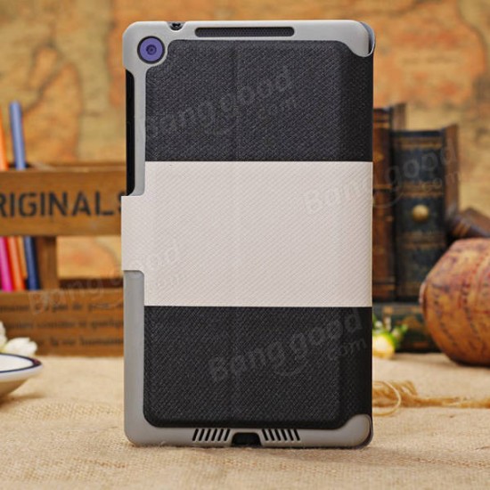 Contrast Color PU Leather Case With Card Holder For Google Nexus 7 2nd Contrast Color PU Leather Case With Card Holder For Google Nexus 7 2nd